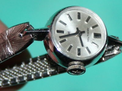 Hamilton из 70-х - наплавленное белое золото