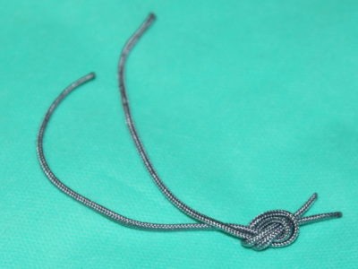 Фирменный шнур для браслета 18 см - серебристый