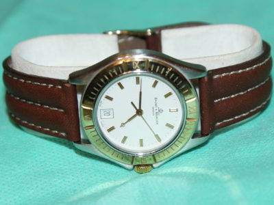 Baume Mercier Malibu унисекс 35мм+, сталь+ желтое золото 750 пробы