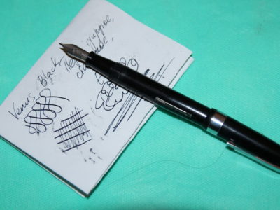 Venus Black, стальное перо 50-е годы ХХ века