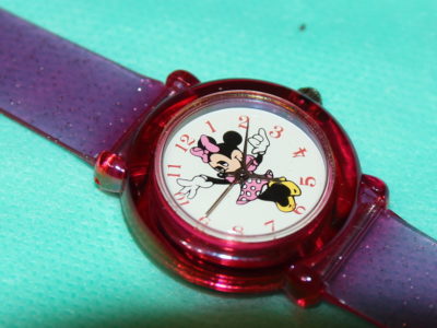 Часы Disney Минни-Маус розовый пластик