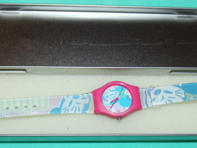 Часы Disney Микки-Маус розово-голубые