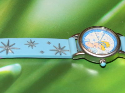 Часы "Золушка" Disney, голубой ремешок