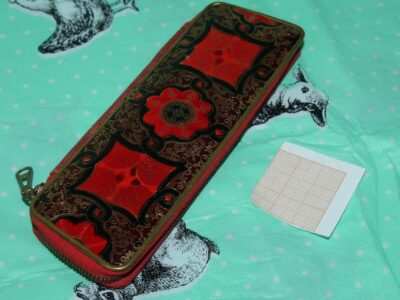 Кожаный пенал на 2 ручки Pelikan, Германия