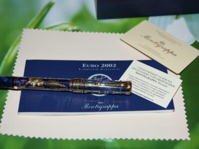Montegrappa Euro 2002 Roller золото 750 пробы