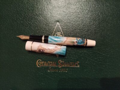 Эксклюзивная ручка Conway Stewart The Plymouth Pilgrims 11/25 (модель Churchill)