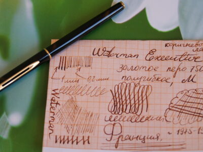 Waterman Executive Brown Laque M