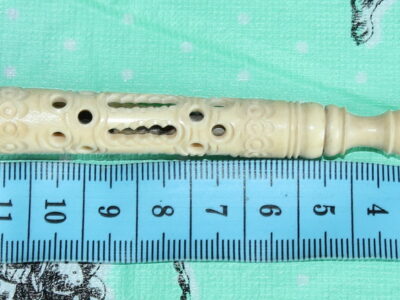 Костяной держатель с микродиафильмом (stanhope) Ниагара Фоллз (начало 20 века)