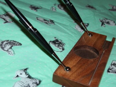 Настольный набор двух ручек Parker 45 (M и F)