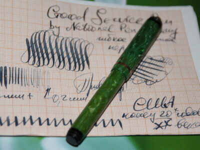 Good Service ступеньчатый верх колпачка, 1930-е, США, гибкое перо F