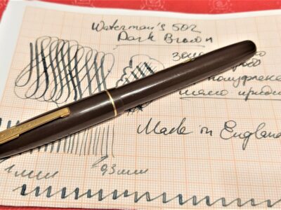 Waterman 502 dark brown