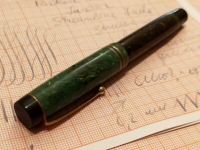 Parker Duofold Jr Jade Streamlined