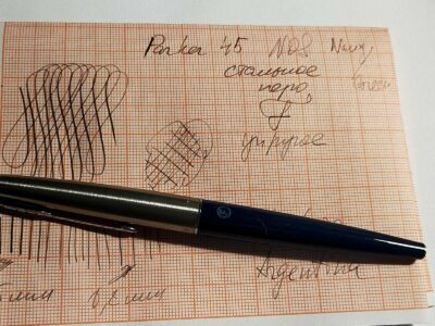 Parker 45 Navy Blue NOS Industria Argentina