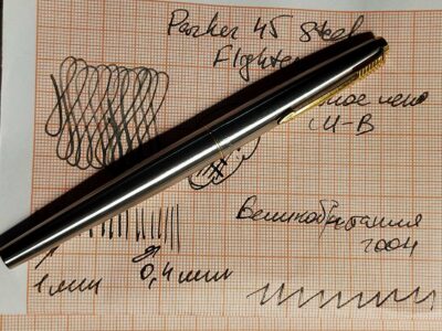 Parker 45 Flighter Steel GT UK 2004