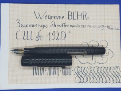 Wearever BCHR золотое перо Sheaffer 585 пробы F