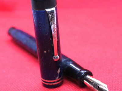 Parker Duofold Senior Lapis Blue F